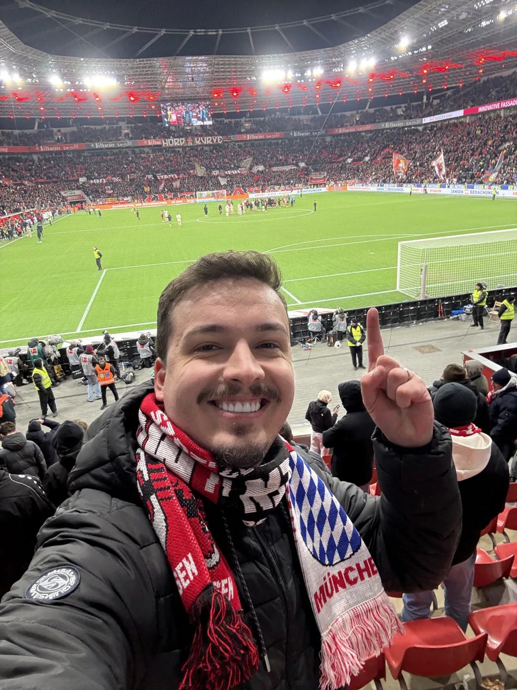 Lucas Tiger em estádio
